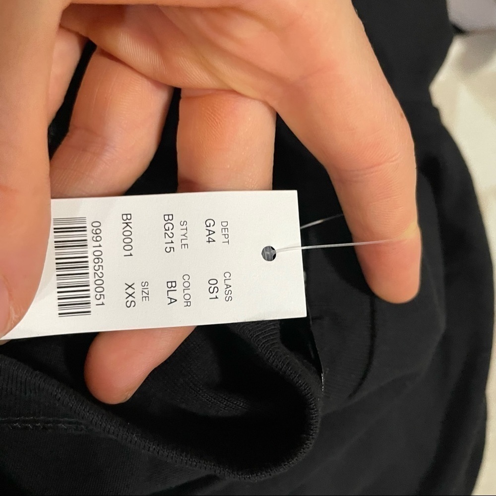 J crew knit midi dress stretch black - Picture 2 of 3